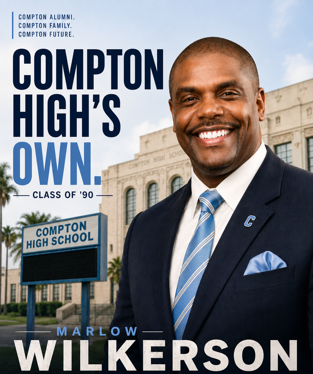 Marlow Wilkerson, Compton High Alumni